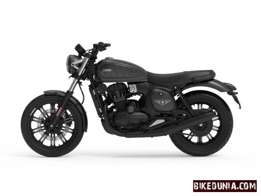 Jawa All Stars 42 FJ All Stars Matte Black with Black Clad