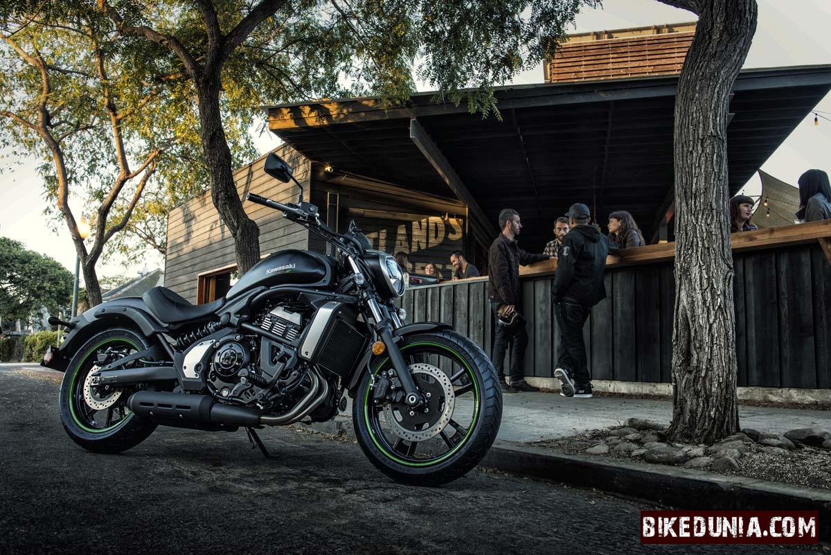 Kawasaki Vulcan S 650 Flat Ebony Black Colour