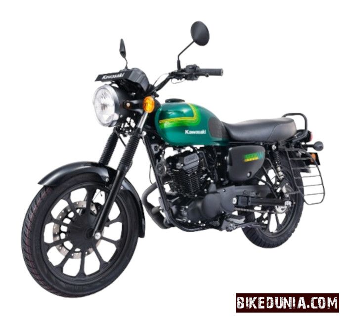Kawasaki W175 Street Candy Emerald Green