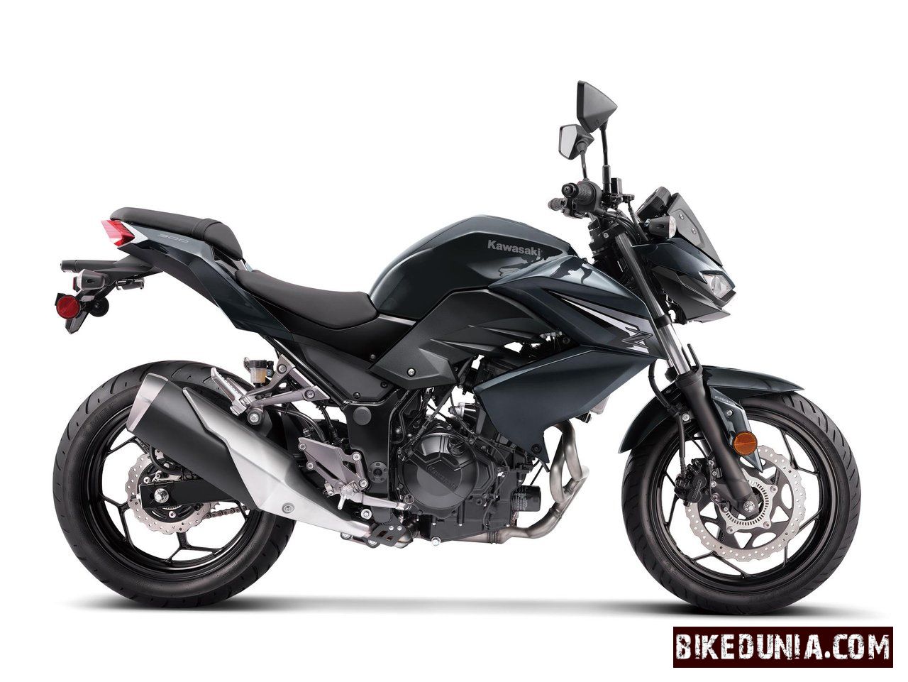 Kawasaki Z300 2027 Metallic Carbon Gray