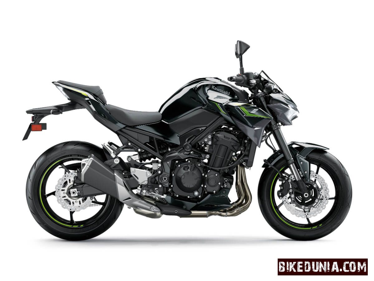 Kawasaki Z900 2024 Metallic Spark Black / Metallic Matt Dark Gray