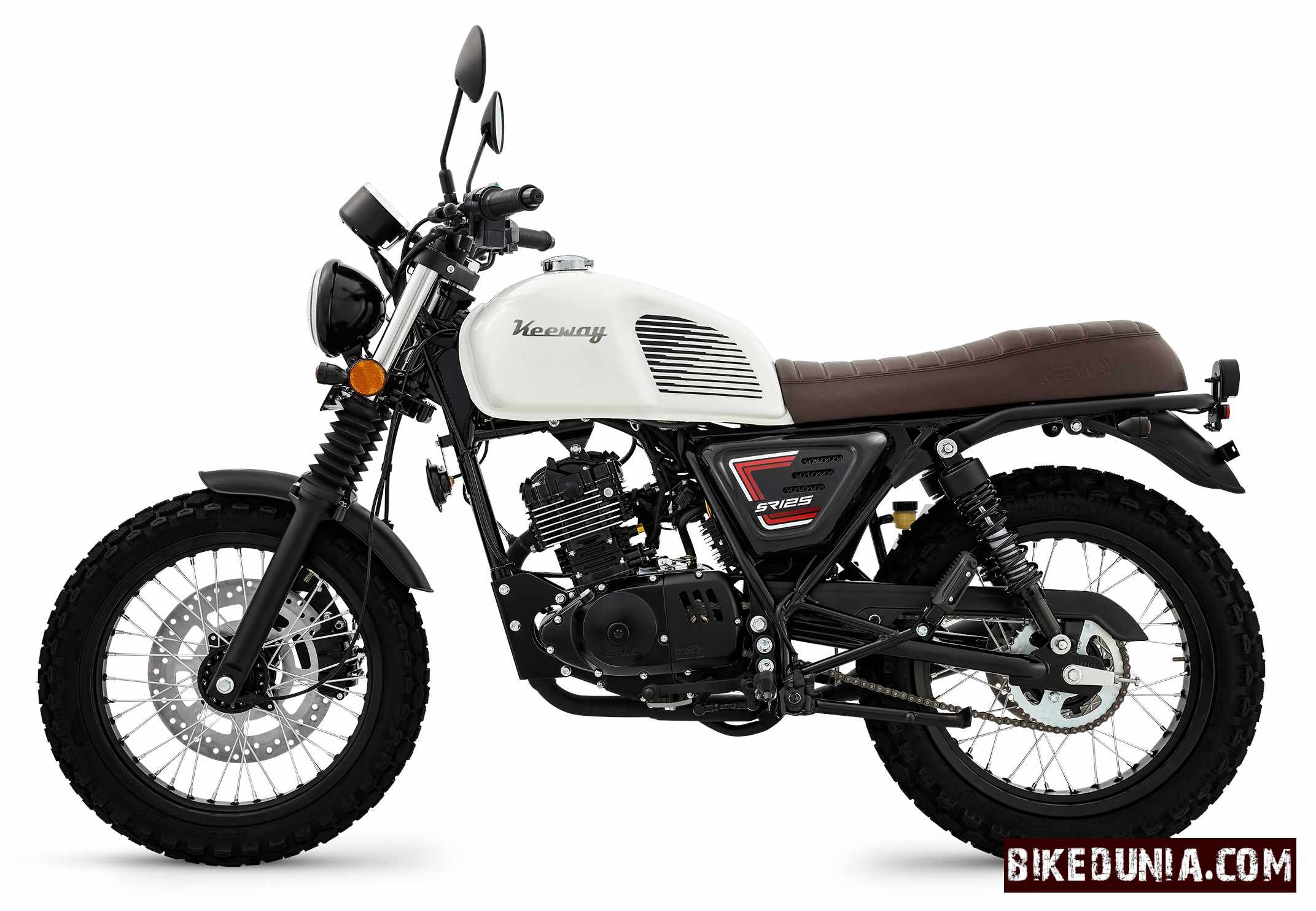 Keeway SR 125 Glossy White