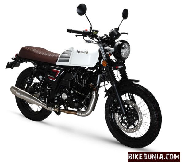 Keeway SR 250 Glossy White