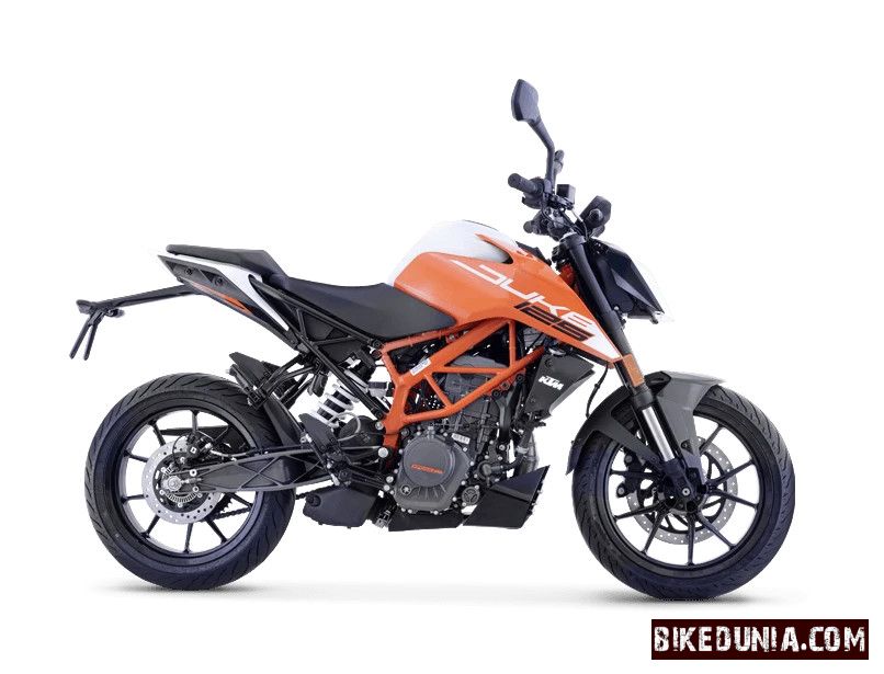 KTM 125 Duke Electronic Orange