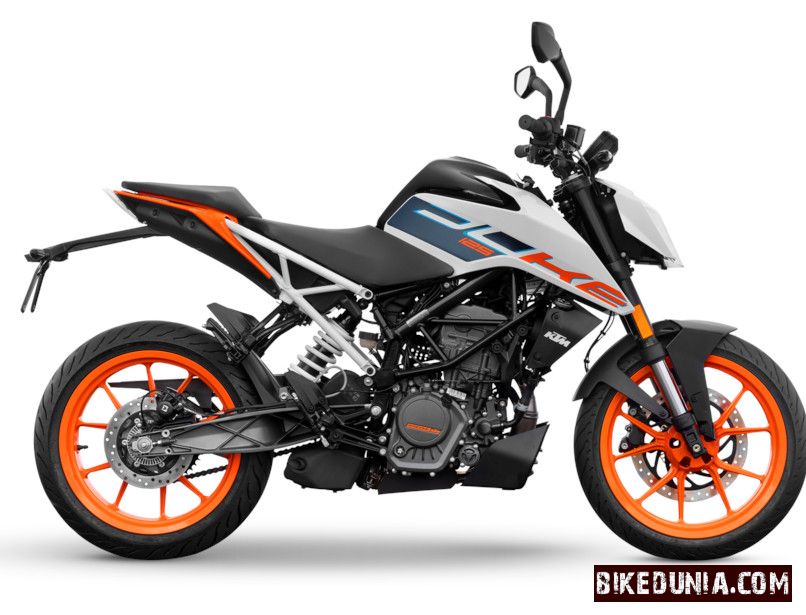 KTM 125 Duke Ceramic White
