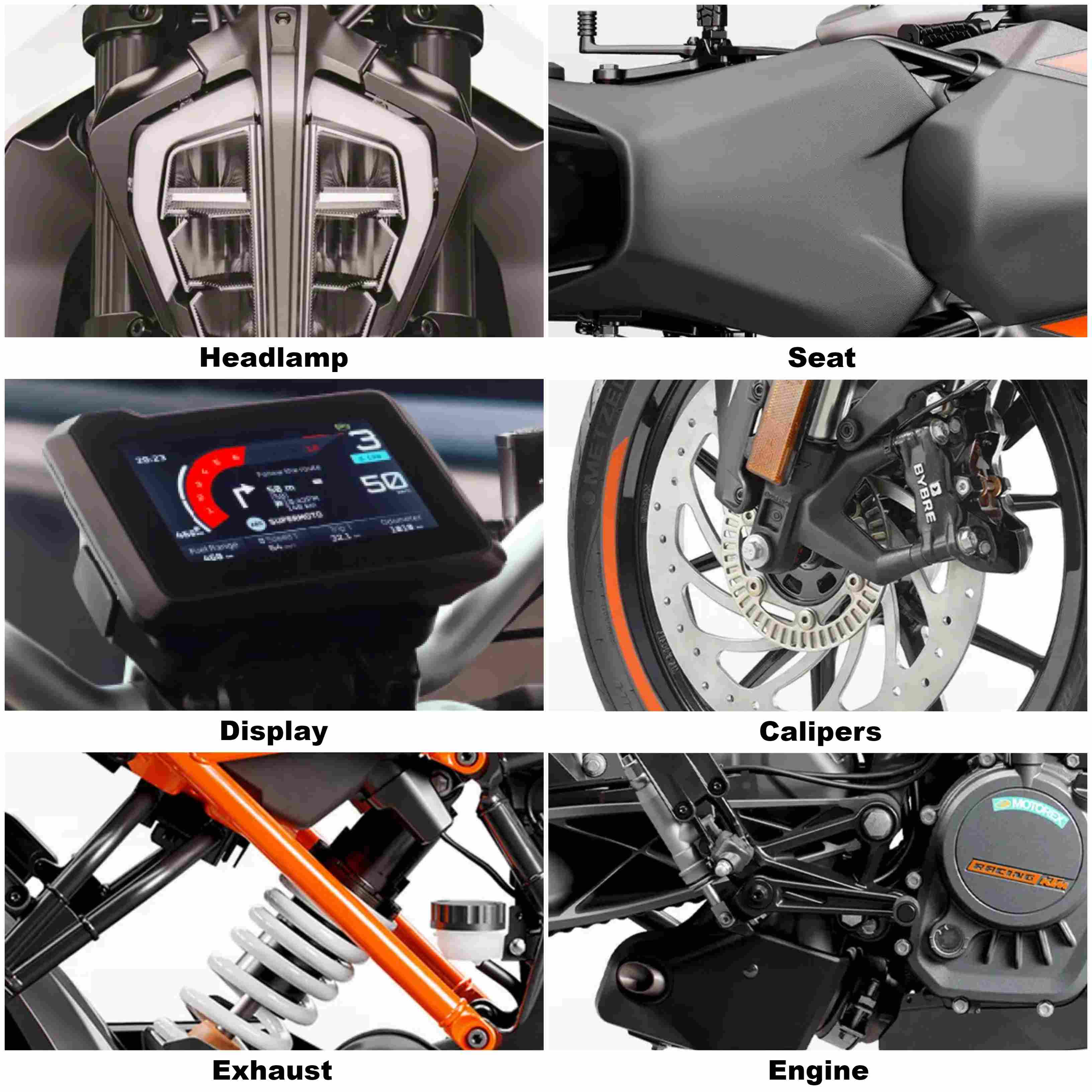 KTM 200 Duke 2024 Features
