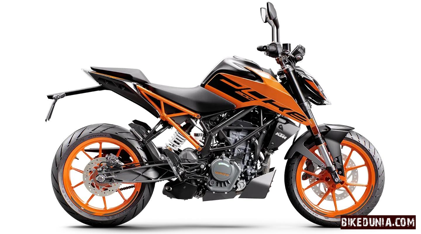 KTM 200 Duke 2026 Electronic Orange