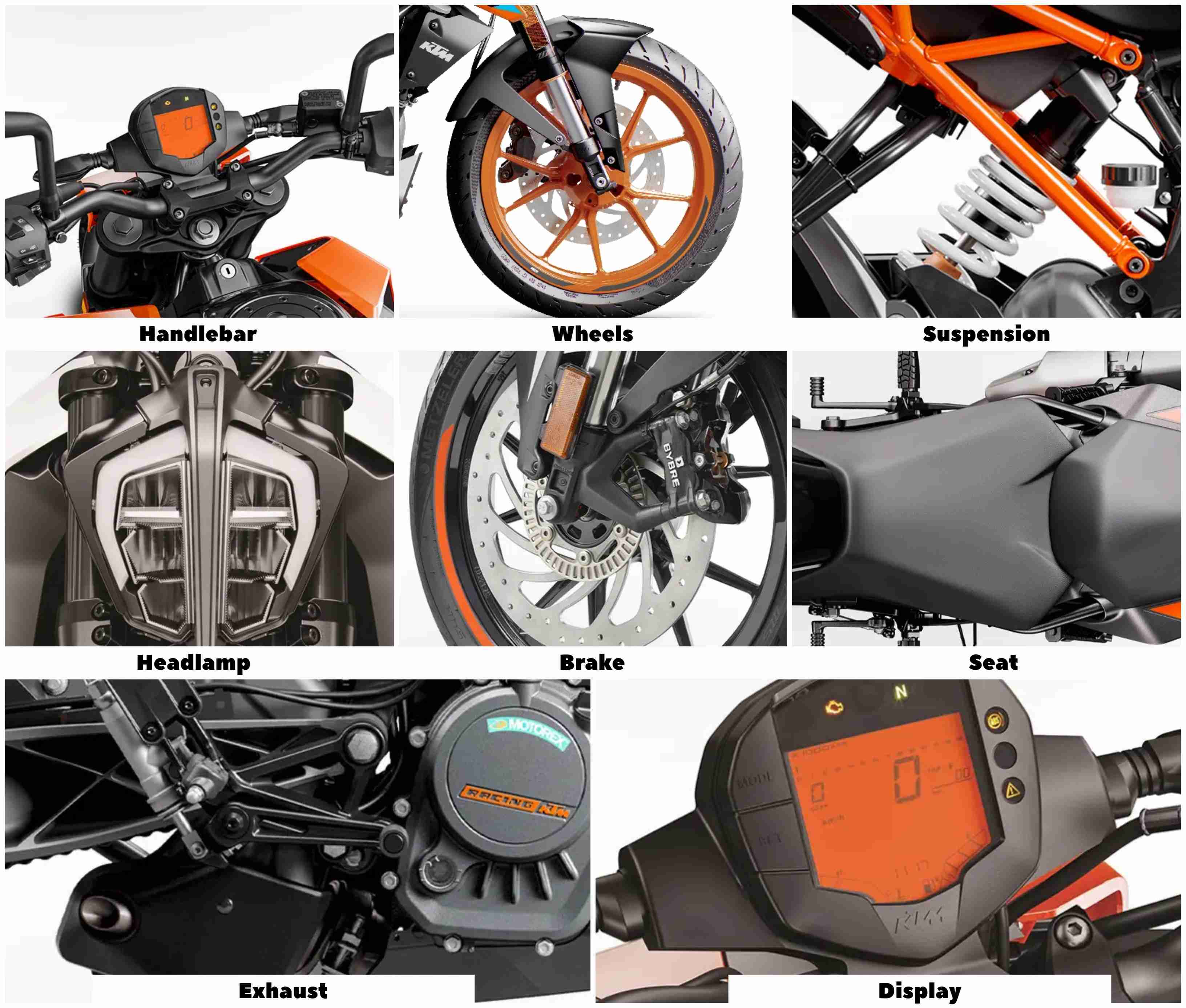 KTM 200 Duke Features