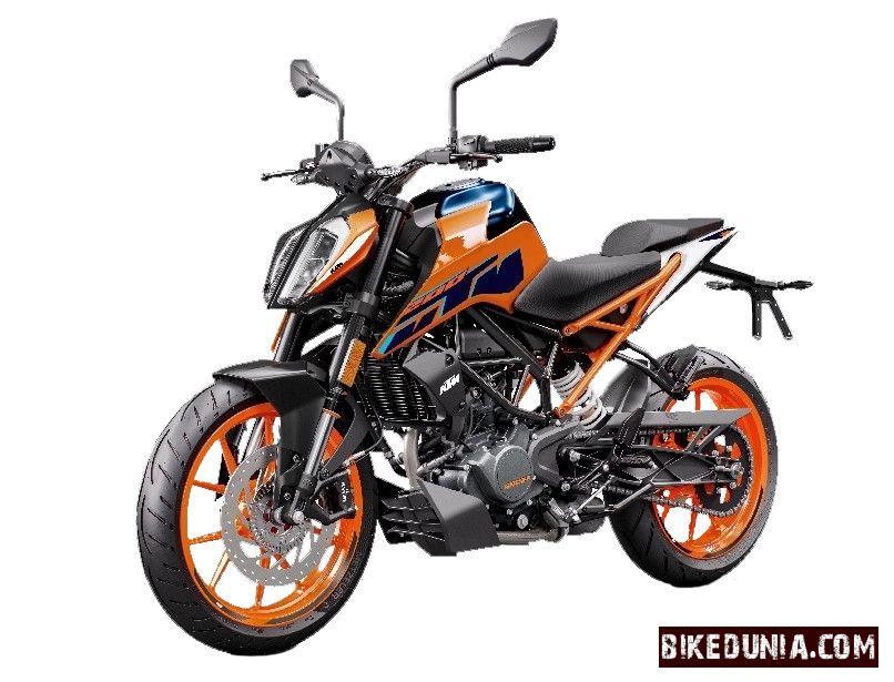 KTM 200 Duke Electronic Orange