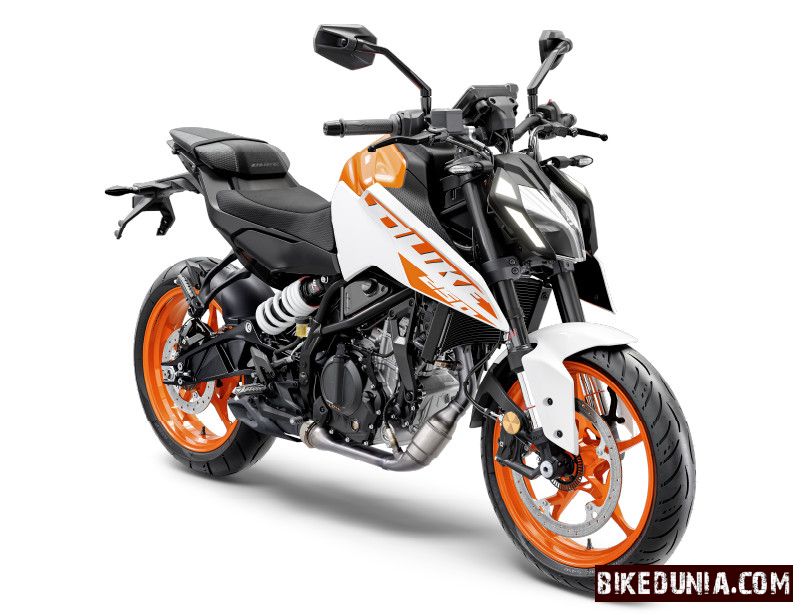 KTM 250 Duke 2025 Ceramic White