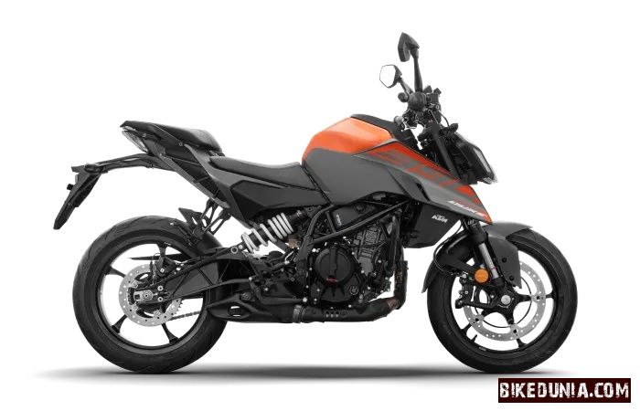 KTM 390 Duke 2026 Gun Metal Grey