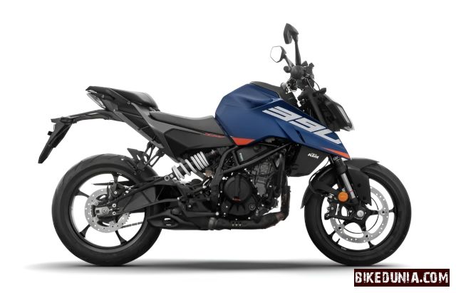 KTM 390 Duke 2026 Atlantic Blue