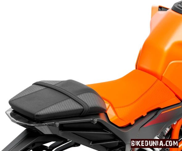 KTM 390 Duke Seat with optional height adjust