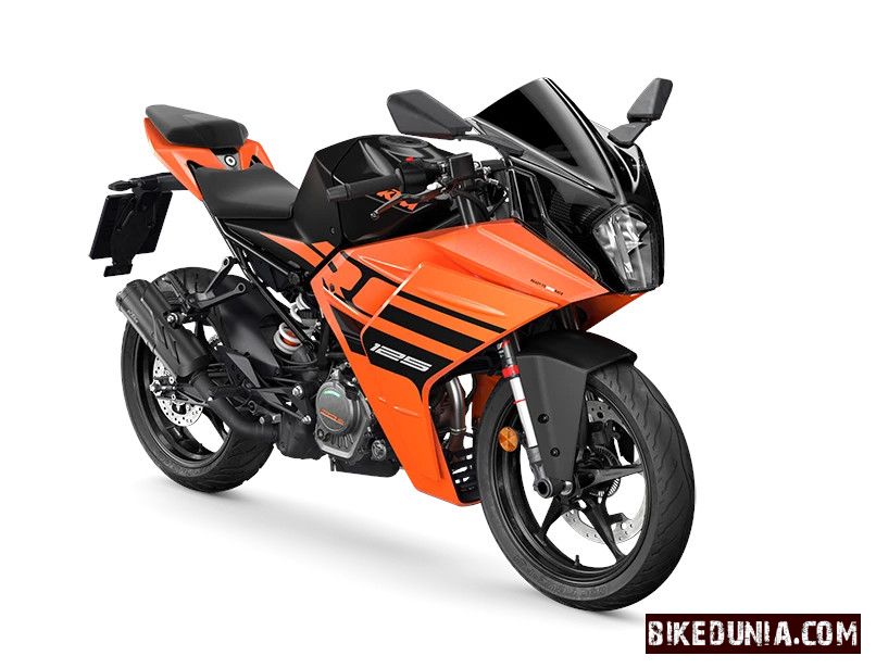 KTM RC 125 Orange