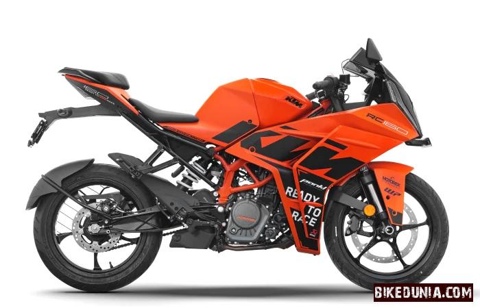 KTM RC 160 Electronic Orange Matte