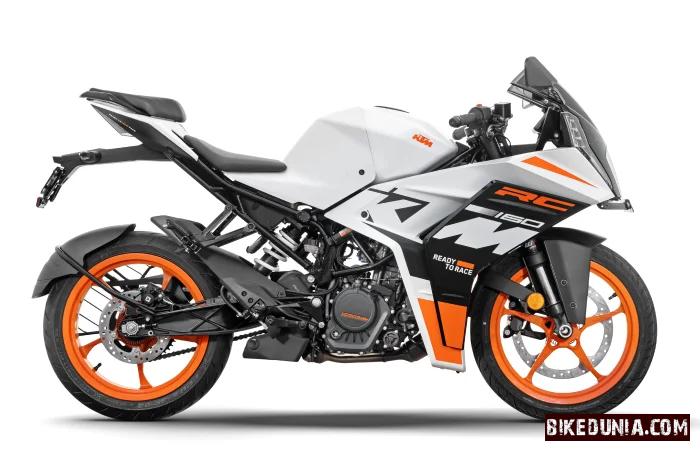 KTM RC 160 Ceramic White Matte
