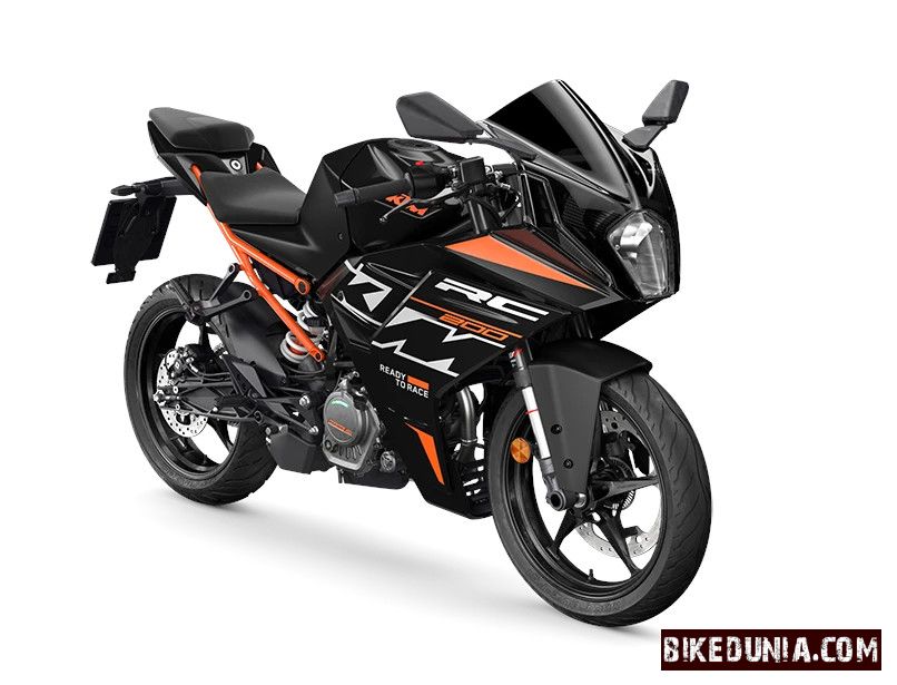 KTM RC 200 Black