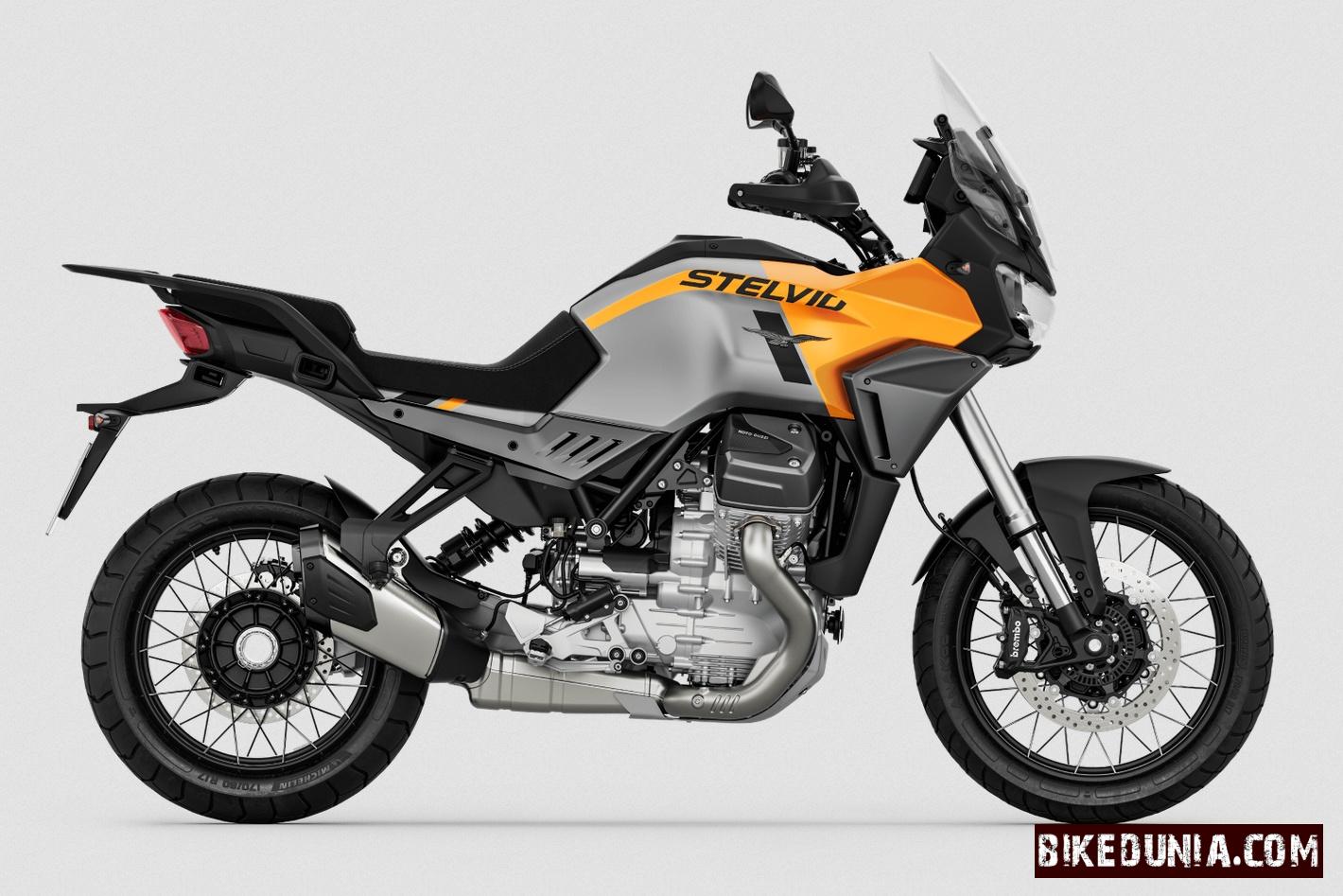 Moto Guzzi Stelvio 1000 Giallo Savana