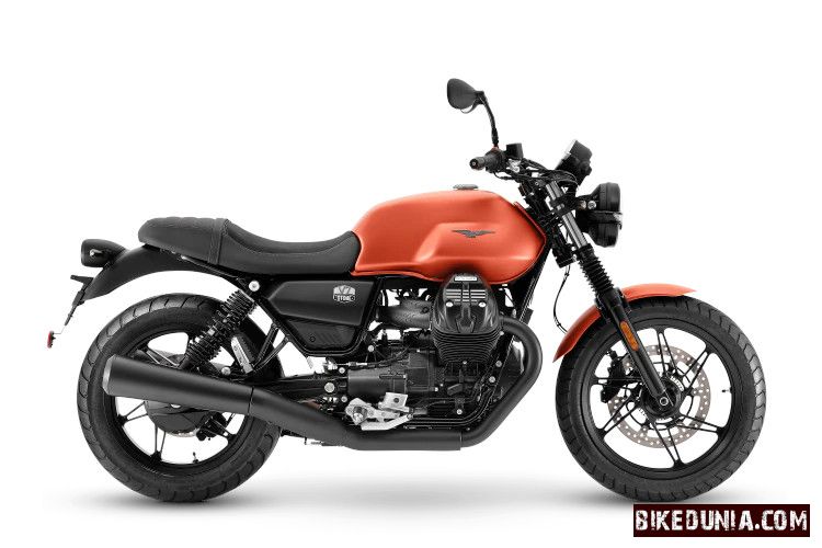 Moto Guzzi V7 Stone Arancione Rame
