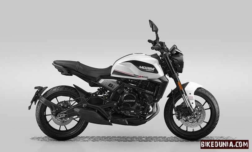 Moto Morini Seiemmezzo Retro Street Metalized White