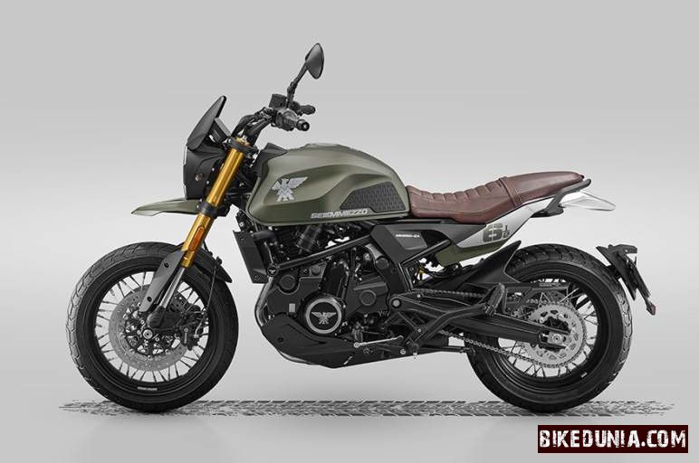 Moto Morini Seiemmezzo Scrambler Matte Green