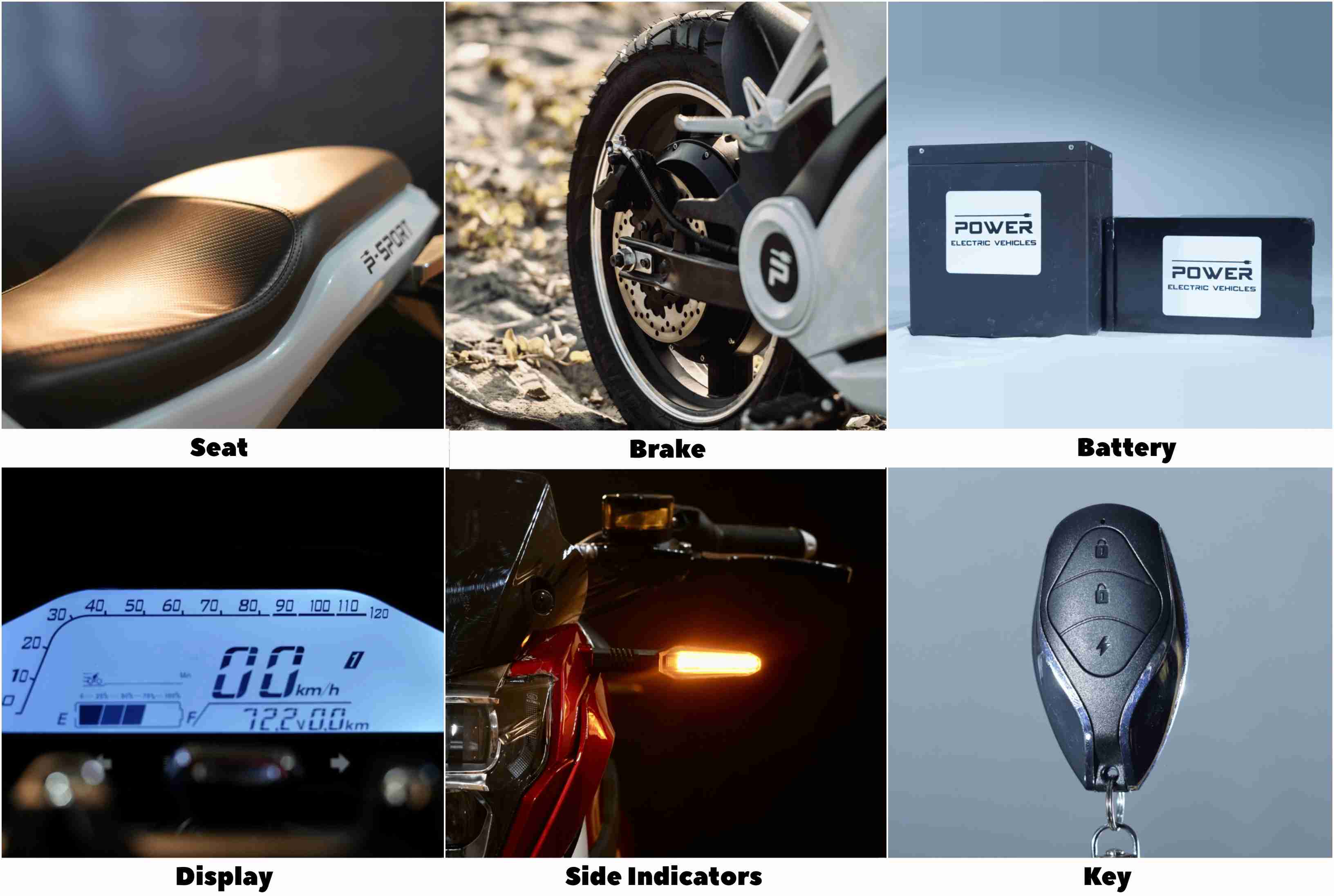 Power EV P Sport Features