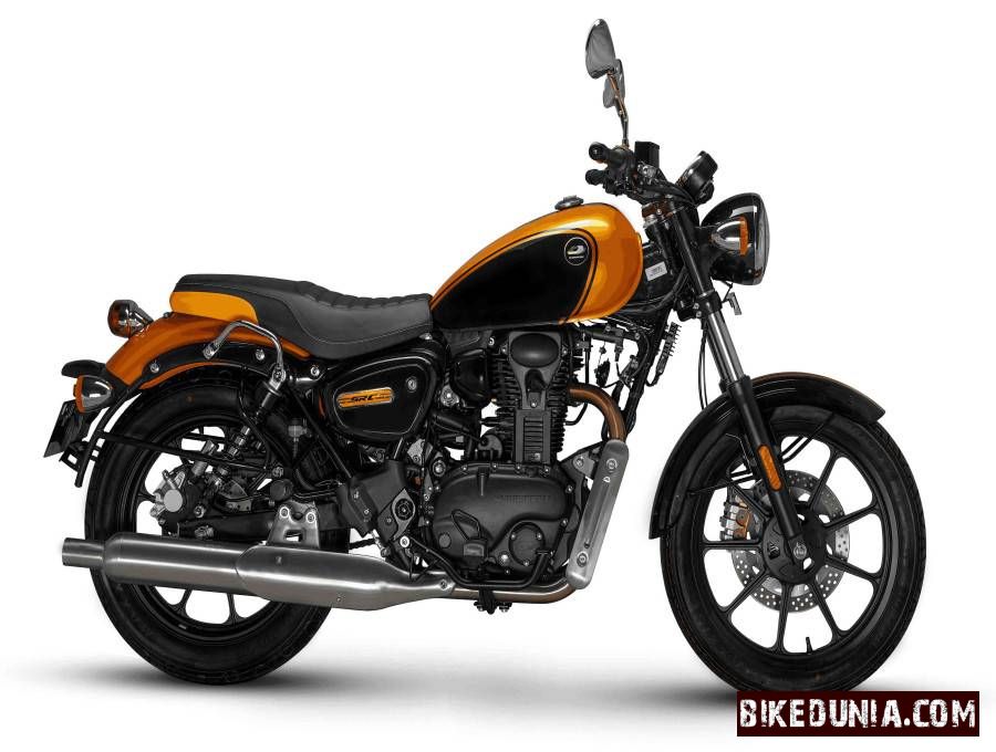 QJ Motor SRC 500 Gold Black