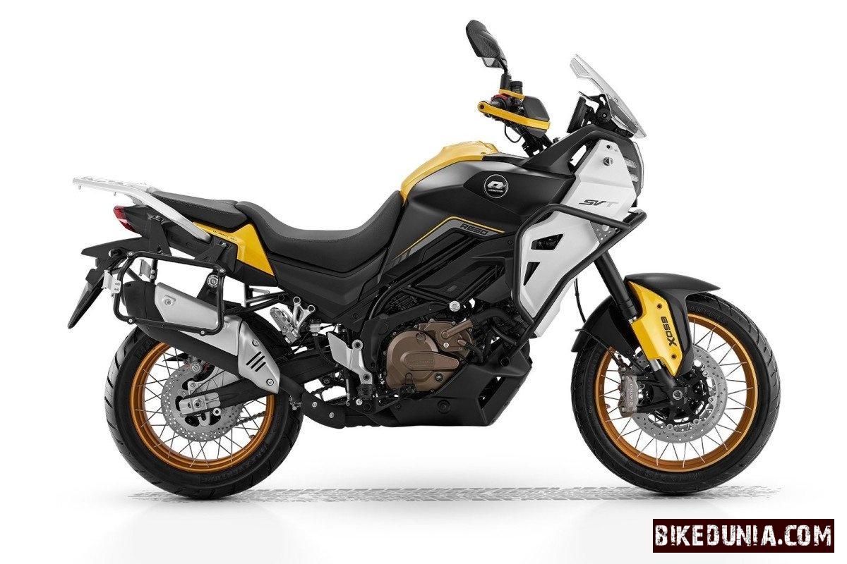 QJ Motor SVT 650 X Black/Yellow