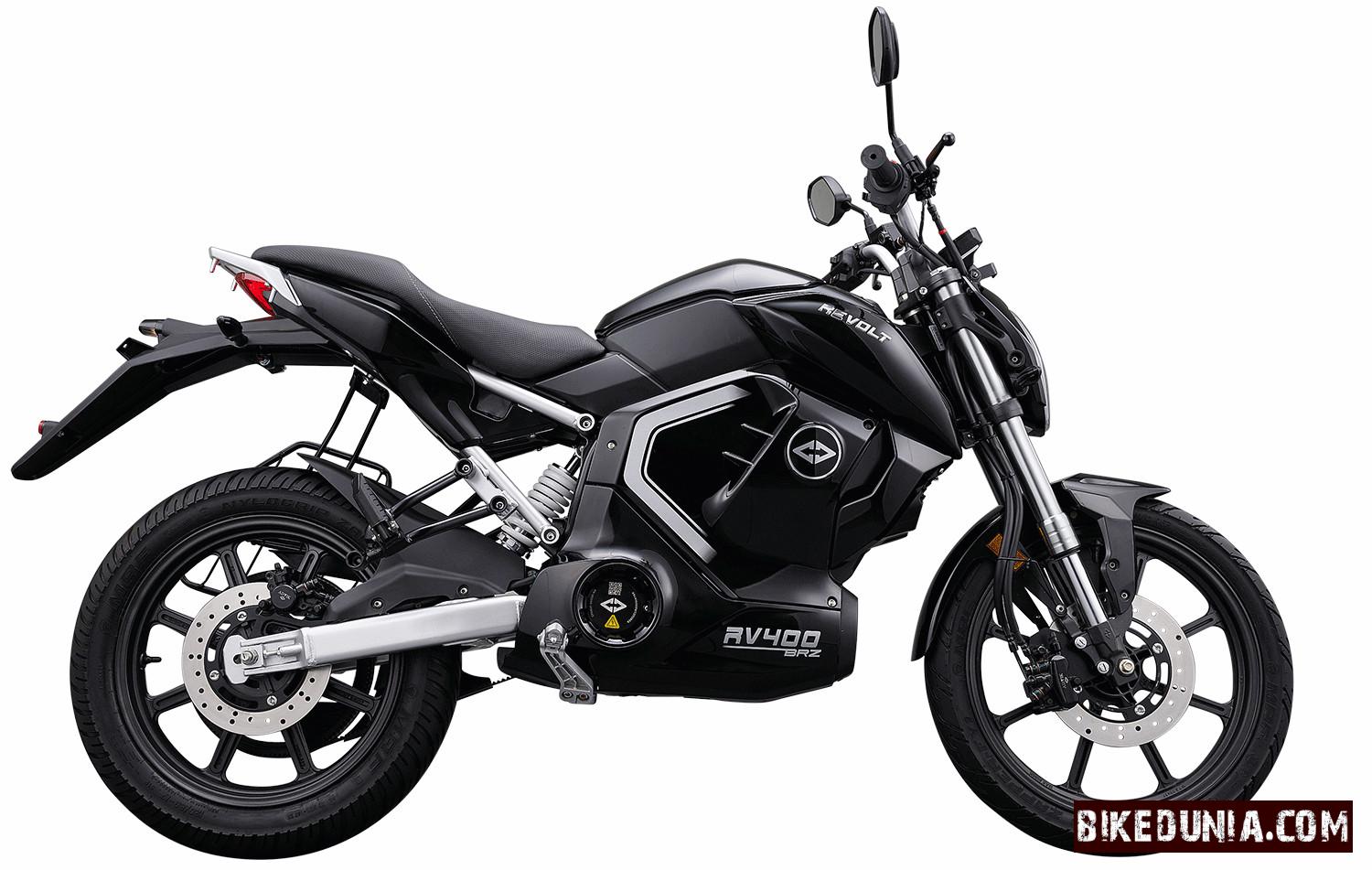 Revolt RV400 BRZ Cosmic Black