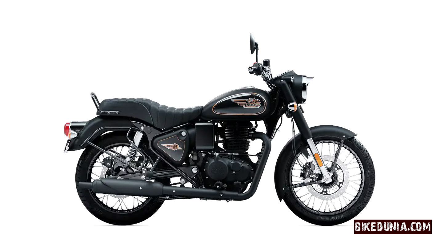 Royal Enfield Bullet 350 Black Gold