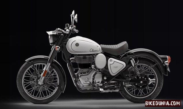 Royal Enfield Classic 350 Signature White 2026