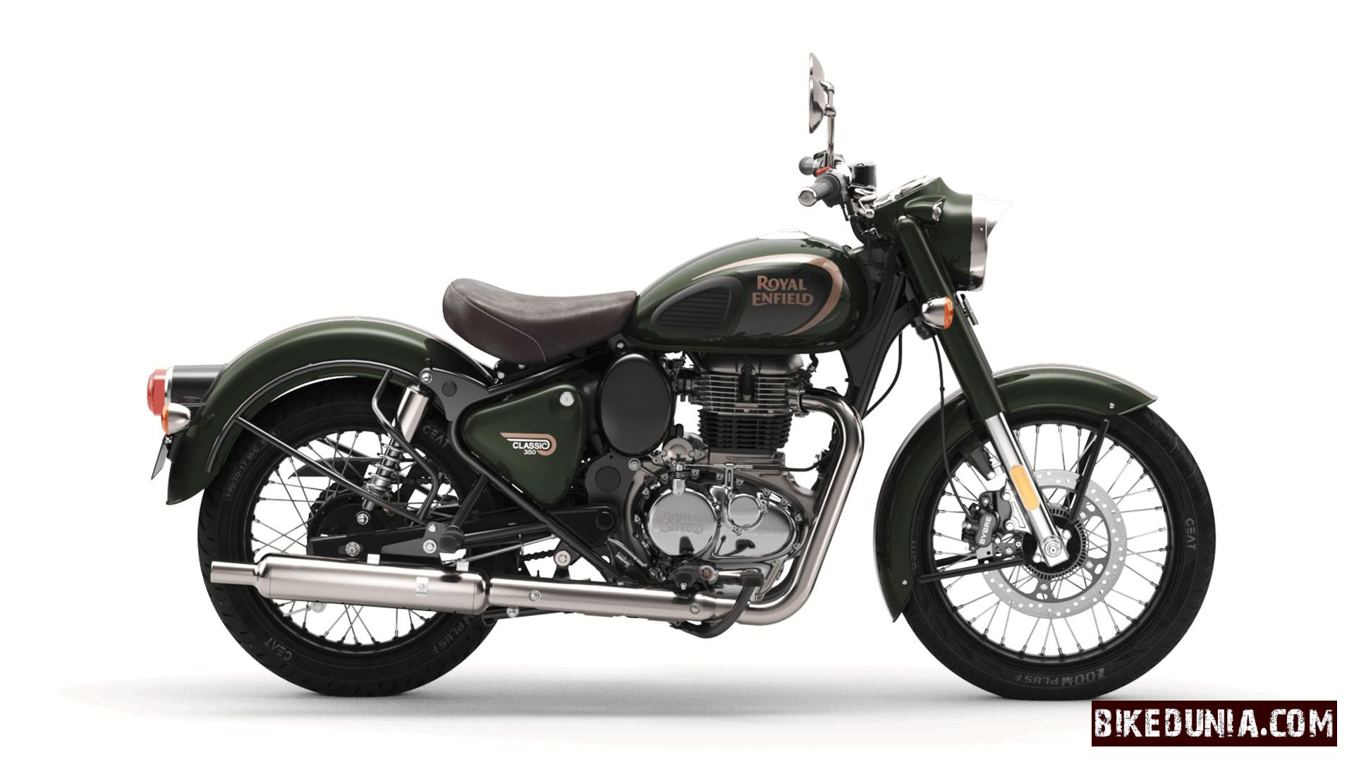 Royal Enfield Classic 350 Halcyon Green
