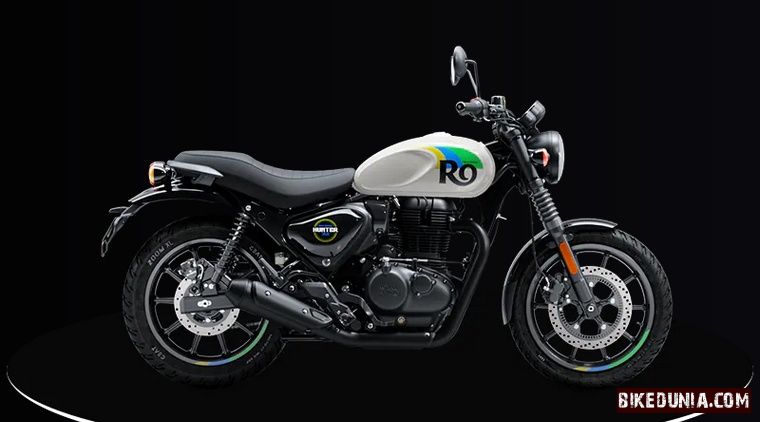 Royal Enfield Hunter 350 2025 Rio White
