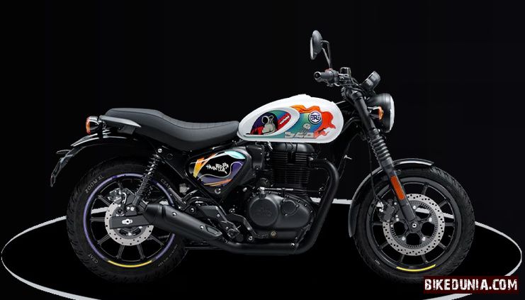 Royal Enfield Hunter 350 2026 Moonshot White