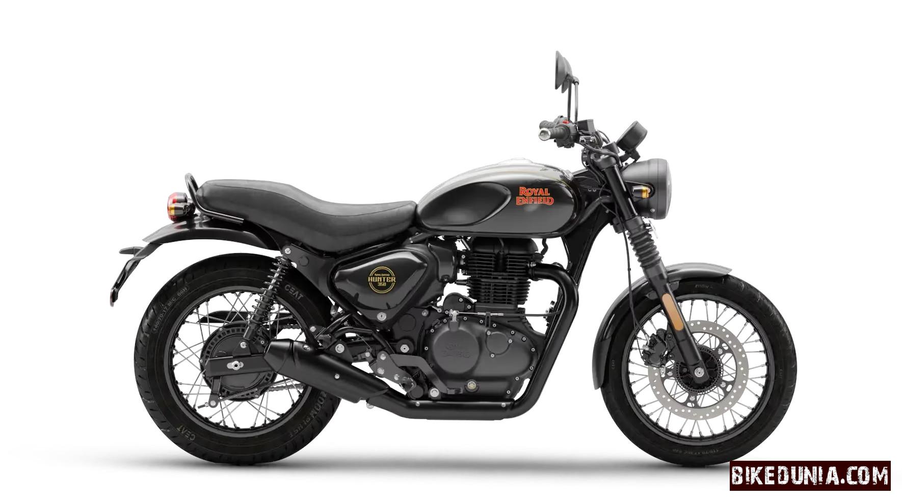 Royal Enfield Hunter 350 Factory Black