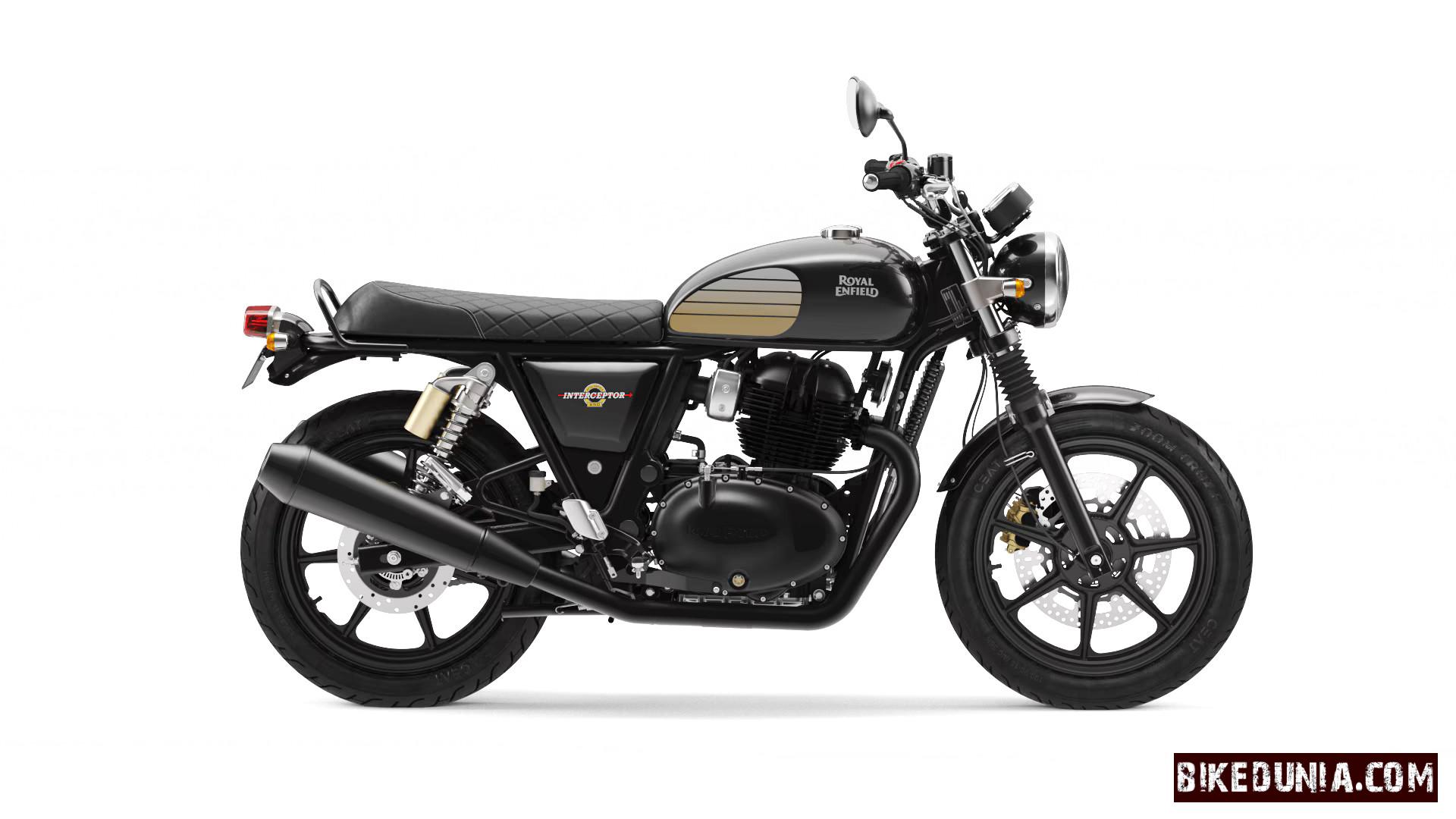 Royal Enfield Interceptor 650 Black Ray