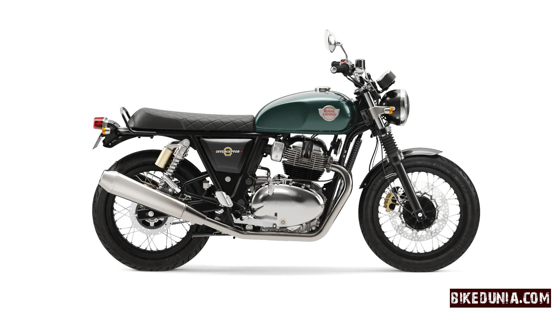 Royal Enfield Interceptor 650 Cali Green