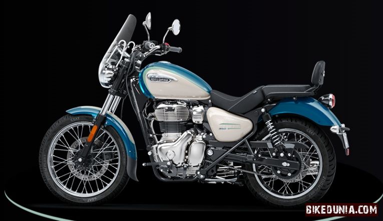 Royal Enfield Meteor 350 2025 Aurora Retro Green
