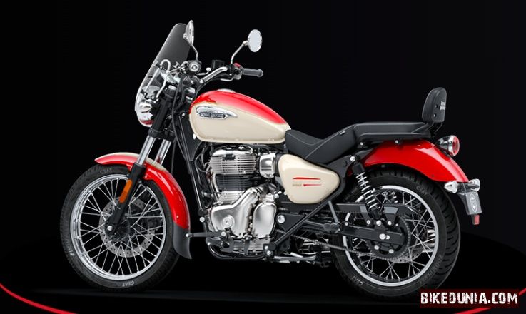 Royal Enfield Meteor 350 Aurora 2025 Aurora Red