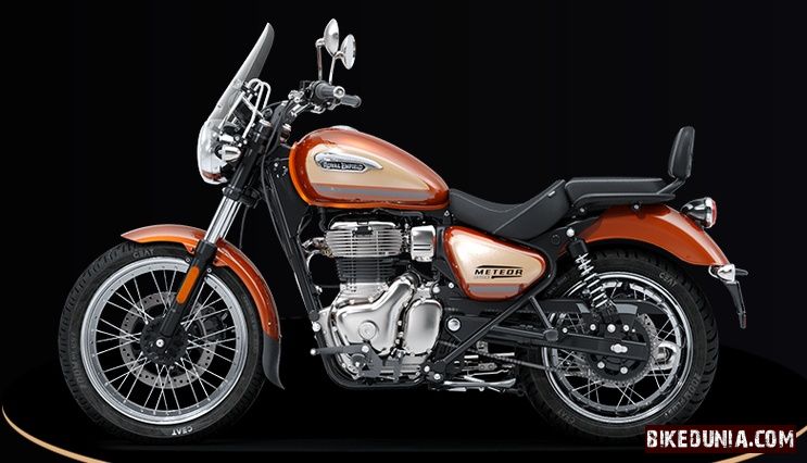 Royal Enfield Meteor 350 Sundowner Orange
