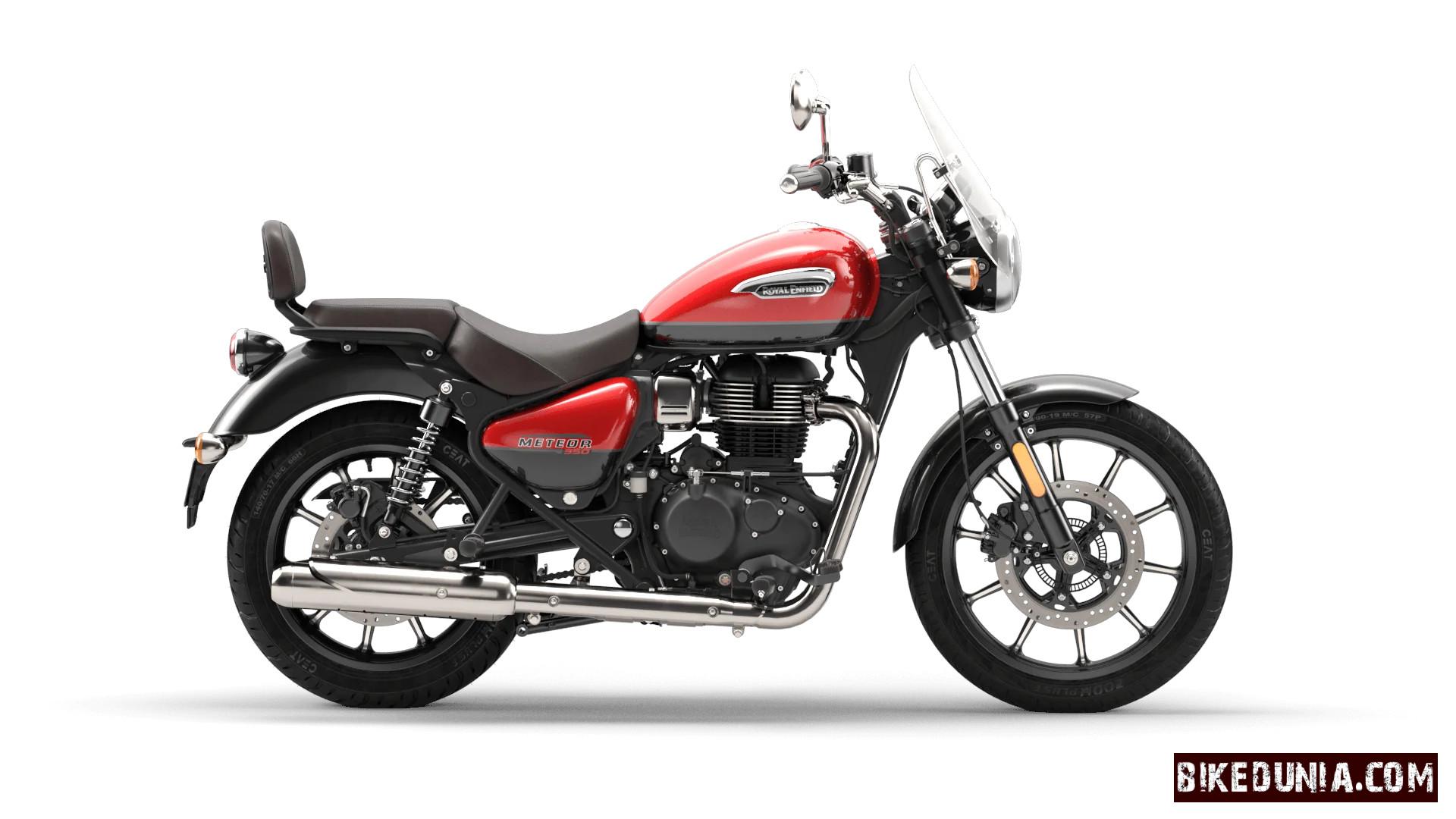 Royal Enfield Meteor 350 Supernova Red