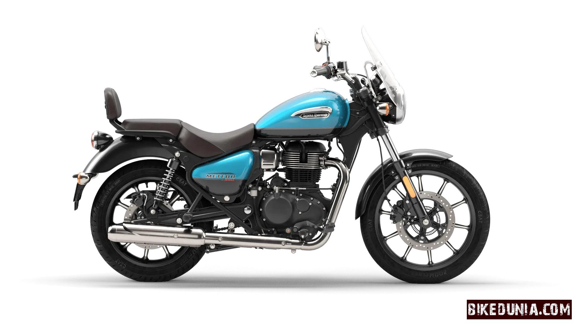 Royal Enfield Meteor 350 Supernova Blue