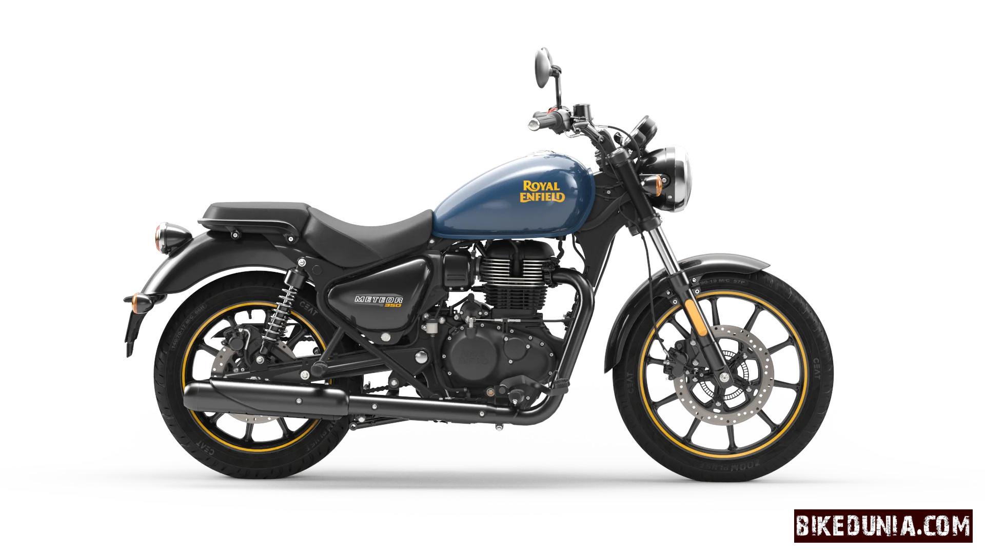 Royal Enfield Meteor 350 Fireball Blue