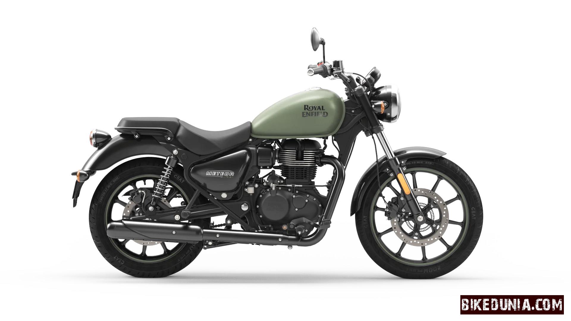 Royal Enfield Meteor 350 Fireball Green