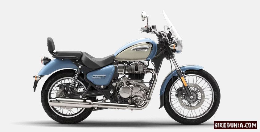 Royal Enfield Meteor 350 Aurora Blue