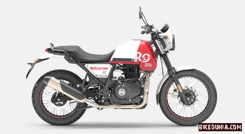 Royal Enfield Scram 411 White Flame