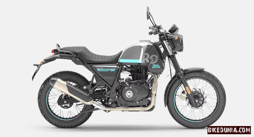 Royal Enfield Scram 411 Silver Spirit