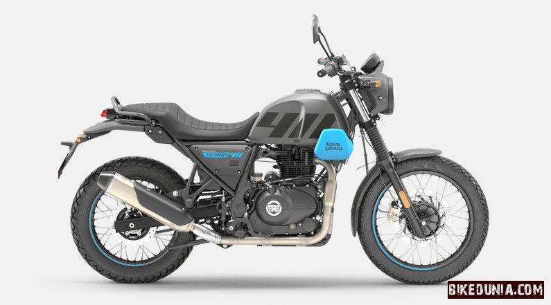 Royal Enfield Scram 411 Graphite Blue