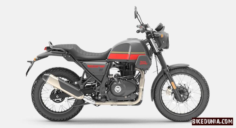 Royal Enfield Scram 411 Blazing Black