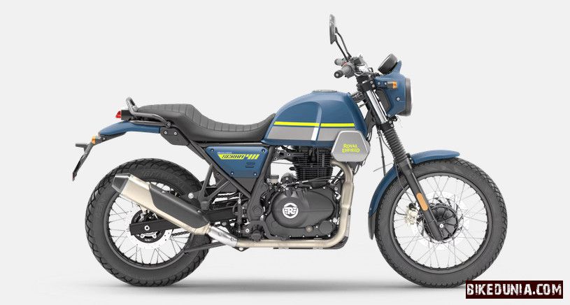 Royal Enfield Scram 411 Skyline Blue